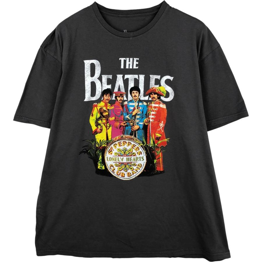 古着 THE BEATLES ビートルズ バンドTシャツ バンT メンズXL相当