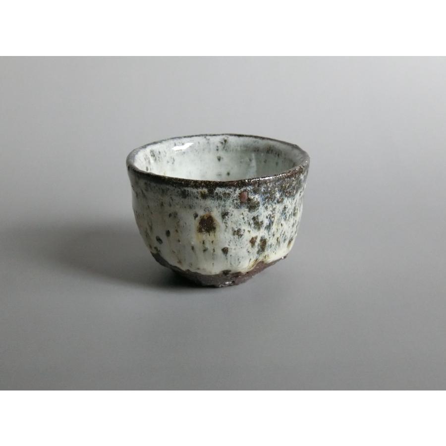 唐津焼中川自然坊窯】中川恭平作 斑唐津ぐい呑（箱付） : 唐津焼中川