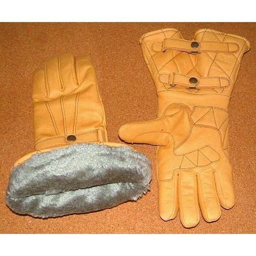 POWWOW パウワウ】 バイカー仕様 高性能 肉厚 オイルレザー製 防寒仕様