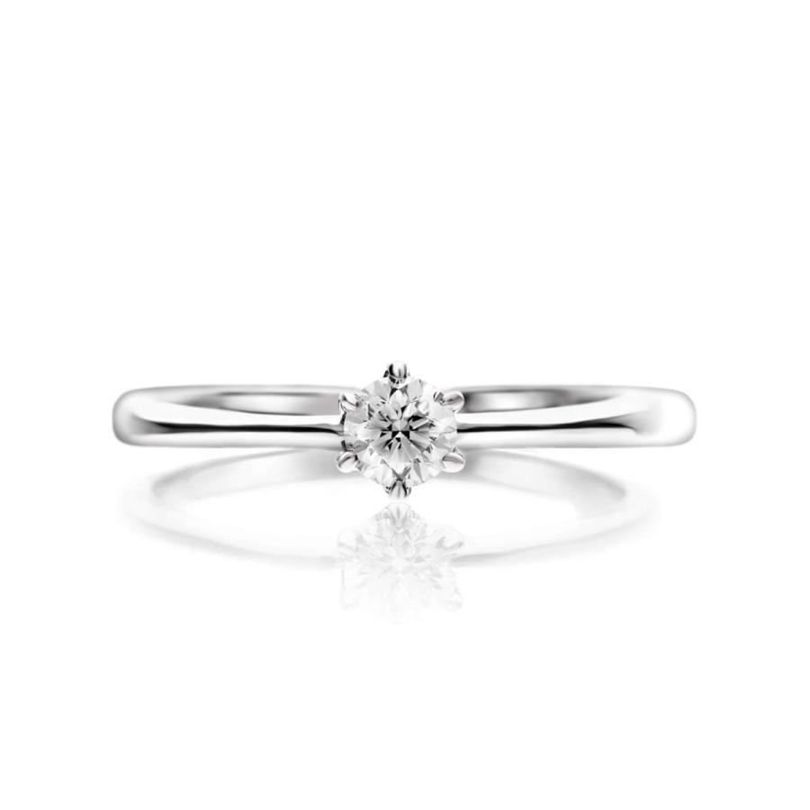 公式ストア】指輪 リング レディース プラチナ PT900 ダイヤモンド 0.2