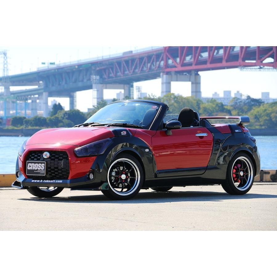 テイクオフ]CROSS ちょこっとフェンダー カーボン製 COPEN Robe/X-PLAY