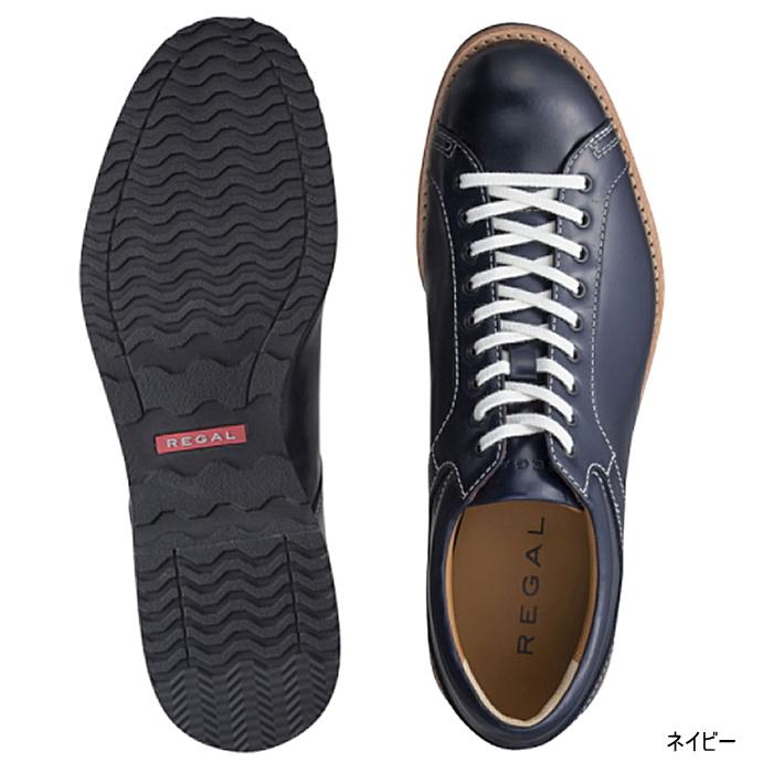 REGAL（リーガル） レザースニーカー メンズ レースアップ シューズ 本