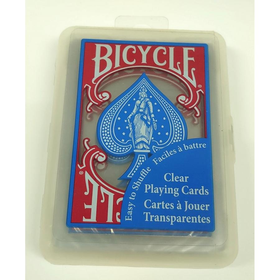 バイスクルトランプ クリア BICYCLE プラスチック製 : お宝・レア物