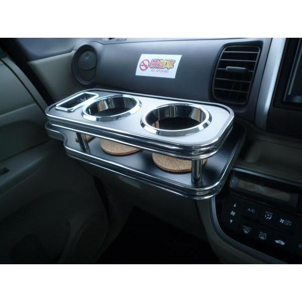 One Creation 【限定品】N BOX フロントテーブル携帯左 レザーBK