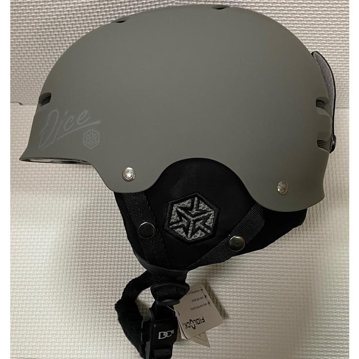 DICE（ダイス） スキー スノーボード ヘルメット 大人用 D5 MGRY DICE