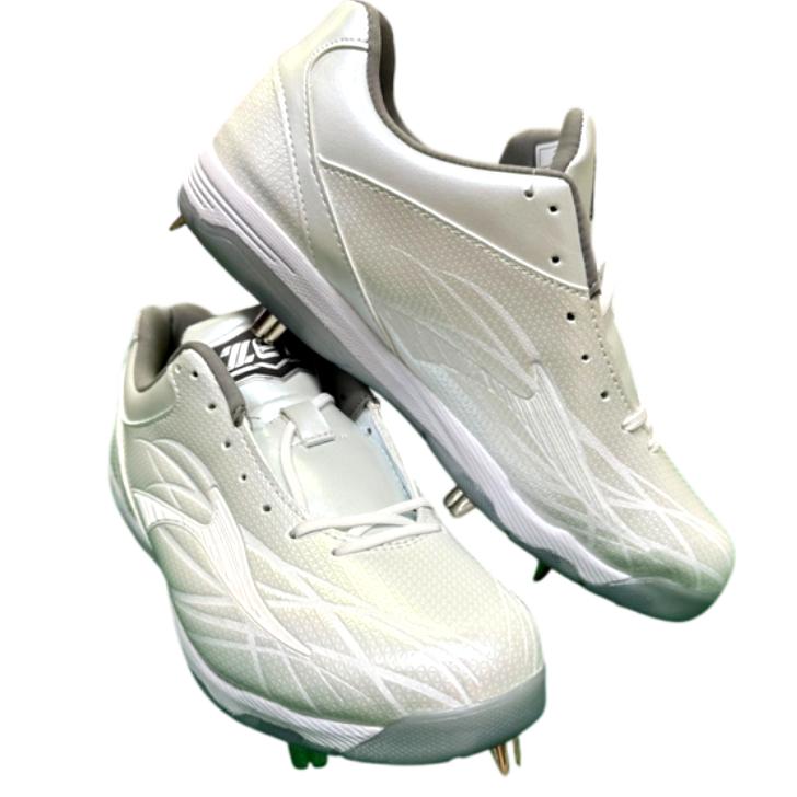 ゼット（ZETT） 野球 スパイク ホワイト 紐 BSR2887AC ZETT グランド