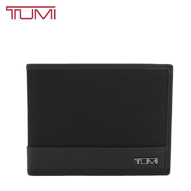 TUMI（トゥミ） 財布 本革 レザー バリスティックナイロン 二つ折り