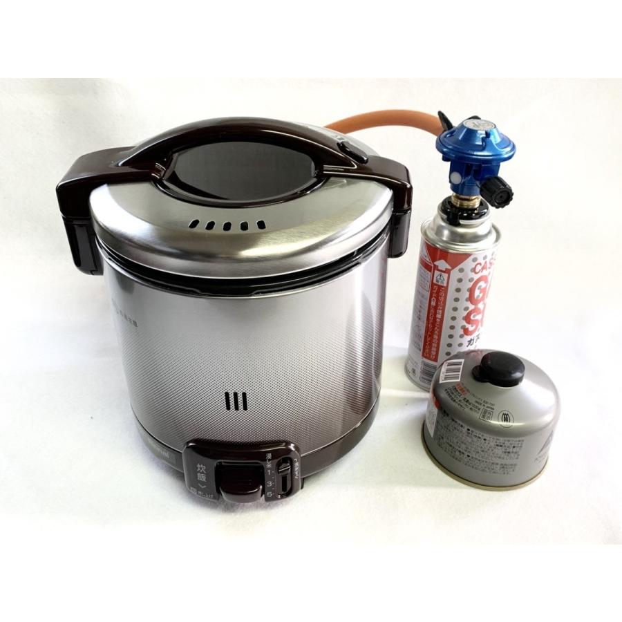 リンナイ（Rinnai） どこでもご飯 キャンピング用ガス炊飯セット こが