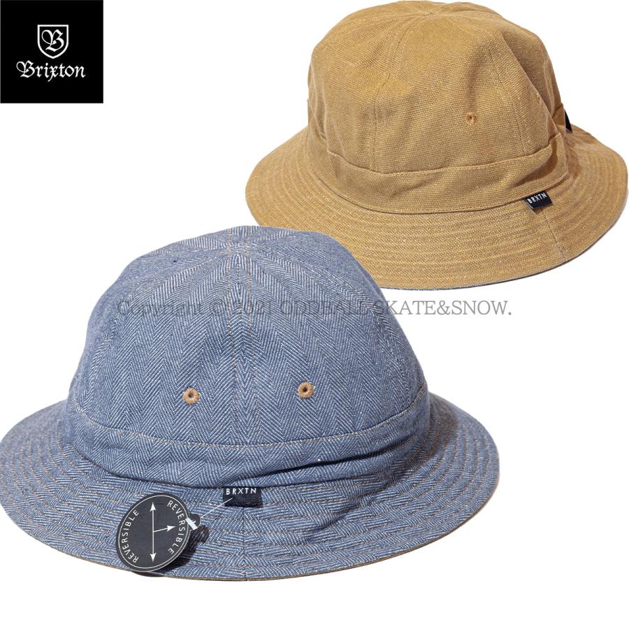 BRIXTON（ブリクストン） BRIXTON BANKS BUCKET HAT light blue ハット