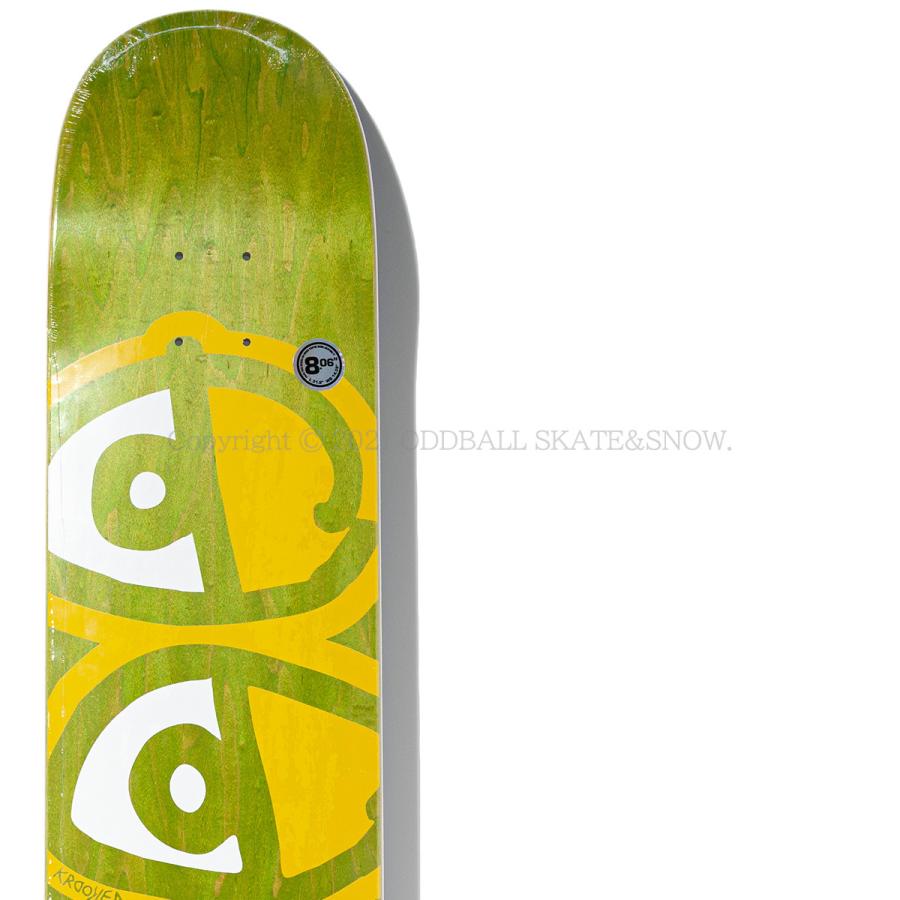 KROOKED（クルキッド） 8.06インチ スケボー デッキ KROOKED TEAM EYES