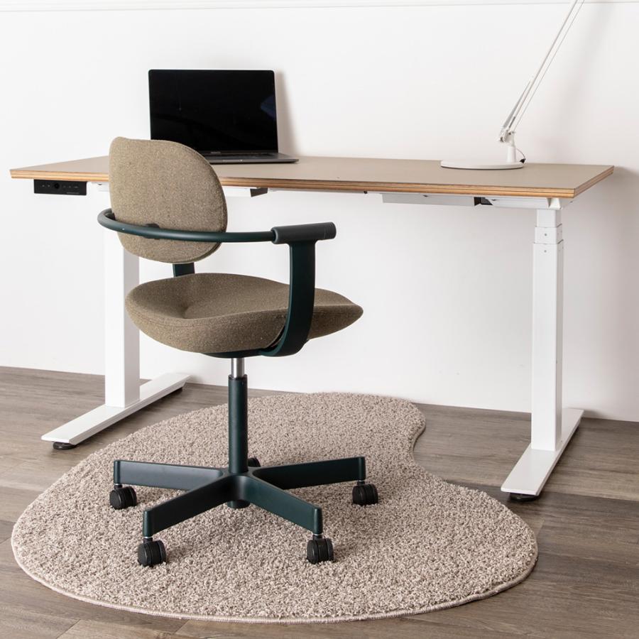 BORDERLESS／チェアラグマット（チェアマット）／選べる右袖or左袖