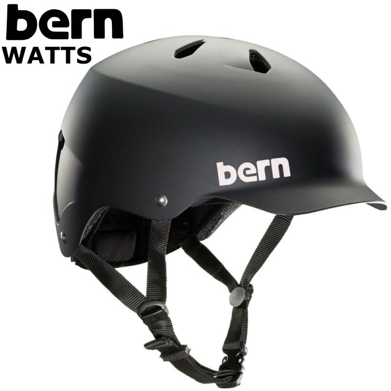 bern BERN WATTS バーン ヘルメット MATTE BLACK ワッツ スキー