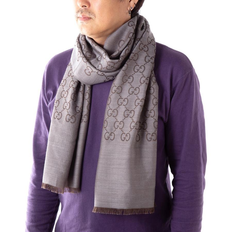 GUCCI（グッチ） マフラー ストール 165904 3G646 メンズ レディース