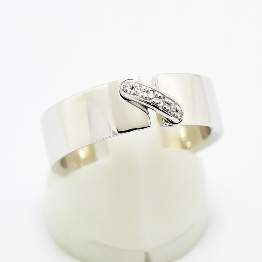 CHAUMET（ショーメ） リング リアン 指輪 ダイヤモンド K18WG 750 #56