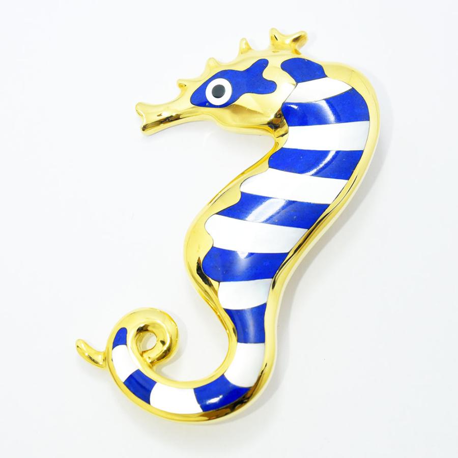 TIFFANY&Co.（ティファニー） ブローチ タツノオトシゴ シーホース