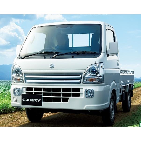 キャリイ (ZUT)フロントメッキガーニッシュ(樹脂クロームメッキ