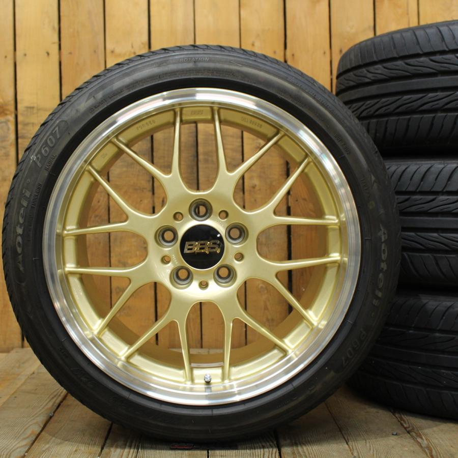 BBS BBS RG-R 鍛造 18インチ RG703 RG704 8J+40 / 9J+42 ゴールド 225