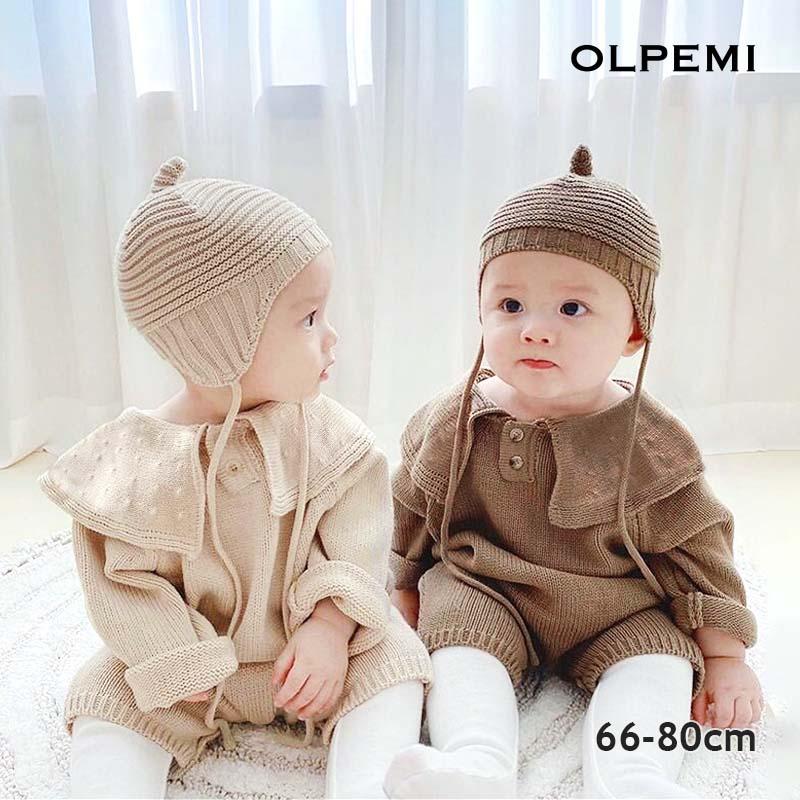 ベビー ロンパース カバーオール 春 秋 冬 長袖 男の子 女の子