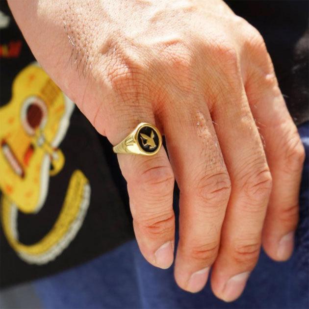 RADIALL（ラディアル） リング 指輪 シルバー925 ピンキー 18金