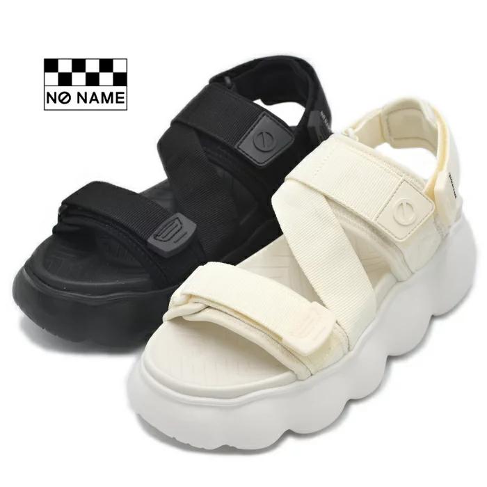 NO NAME（ノーネーム） サンダル GONG-31204 BLACK DOVE ゴング