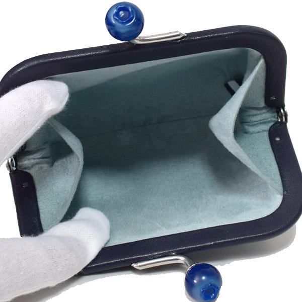 COACH（コーチ） カードケース ぺブルレザー キスロック がま口 ノラ