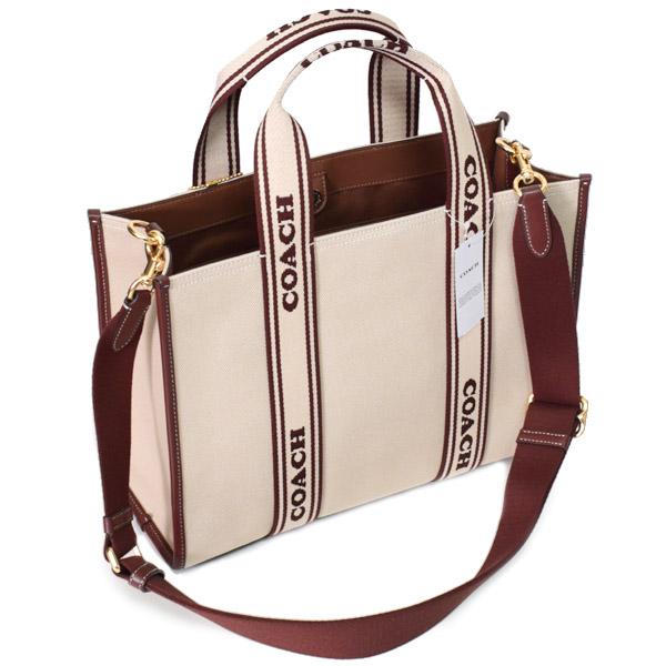 COACH（コーチ） バッグ キャンバス トート レザー ロゴ スミス 2way