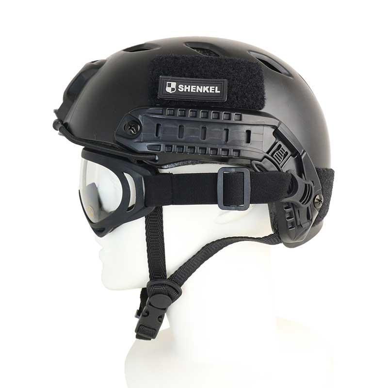 SHENKEL シェンケル FAST ヘルメット BJtype 4点式あご紐 ＆ GX