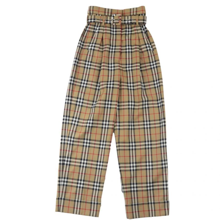新品同様 バーバリー×ヴィヴィアンウエストウッド 19SS ベルトパンツ