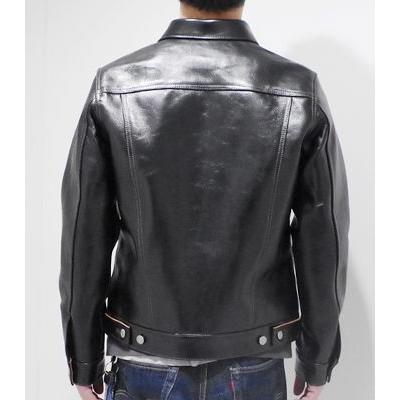 ダブルヘリックス 2ndタイプ 茶芯 レザージャケット DOUBLE HELIX