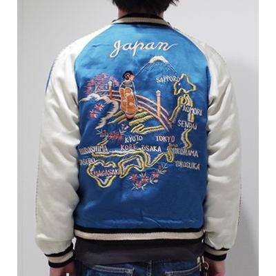 TAILOR TOYO テーラー東洋 港商 スカジャン JAPAN MAP×般若 TT14119