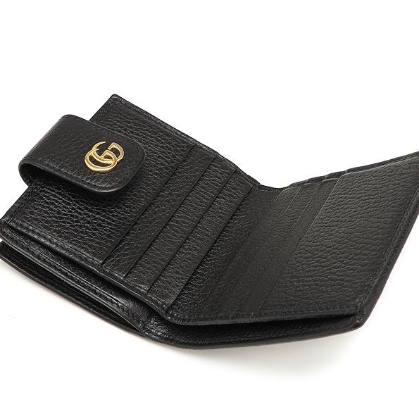 GUCCI（グッチ） 財布 GGマーモント 二つ折り財布 523193 レザー