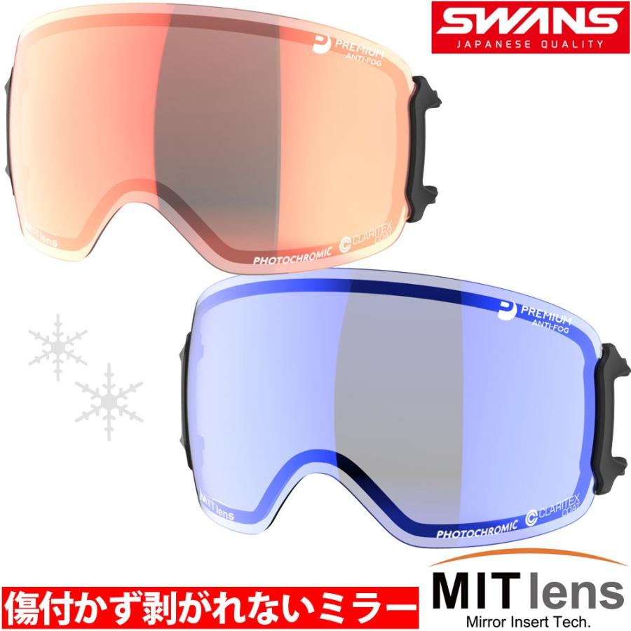 SWANS（スワンズ） スノーゴーグル RIDGELINE(リッジライン) 眼鏡対応