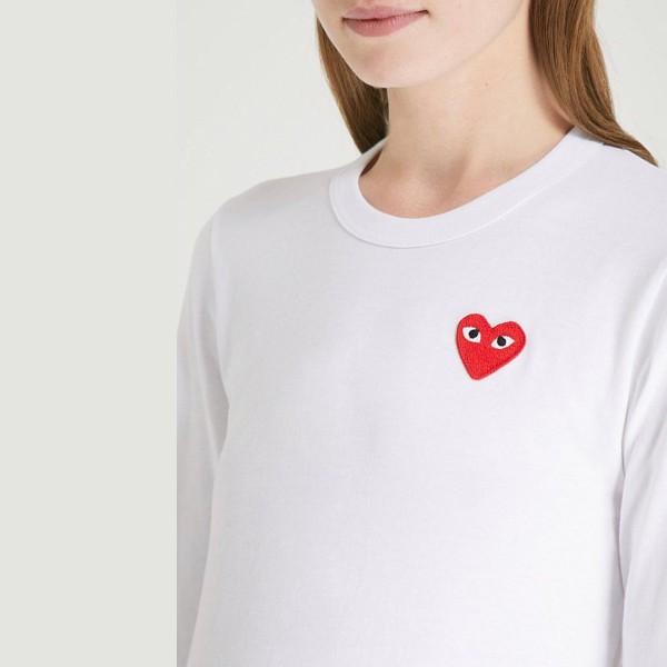 PLAY COMME des GARCONS プレイ コムデギャルソン ロンT レッドハート