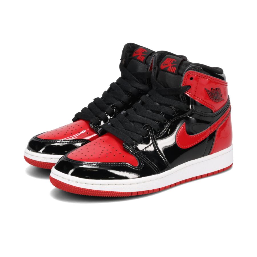 エア ジョーダン 1 NIKE AIR JORDAN RETRO HIGH OG GS 【BRED PATENT