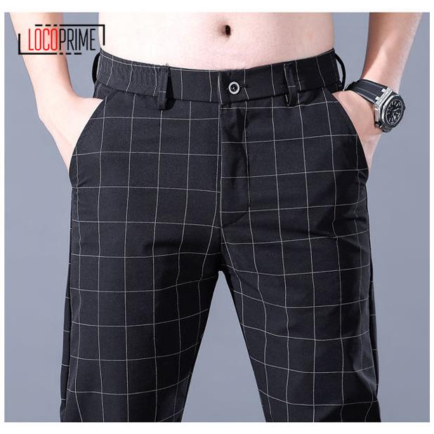 ゴルフパンツ メンズ ゴルフウェア チェック柄パンツ ストレッチ