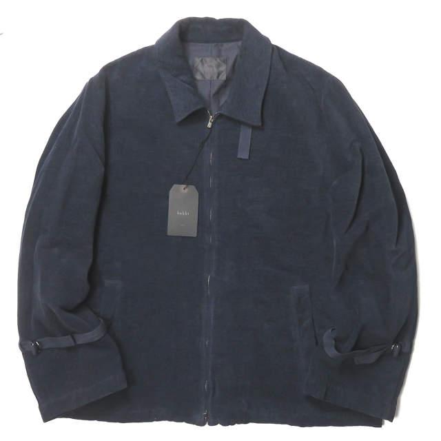 新品 bukht ブフト 18AW 日本製 ZIP BLOUSON ショートパイル ジップ
