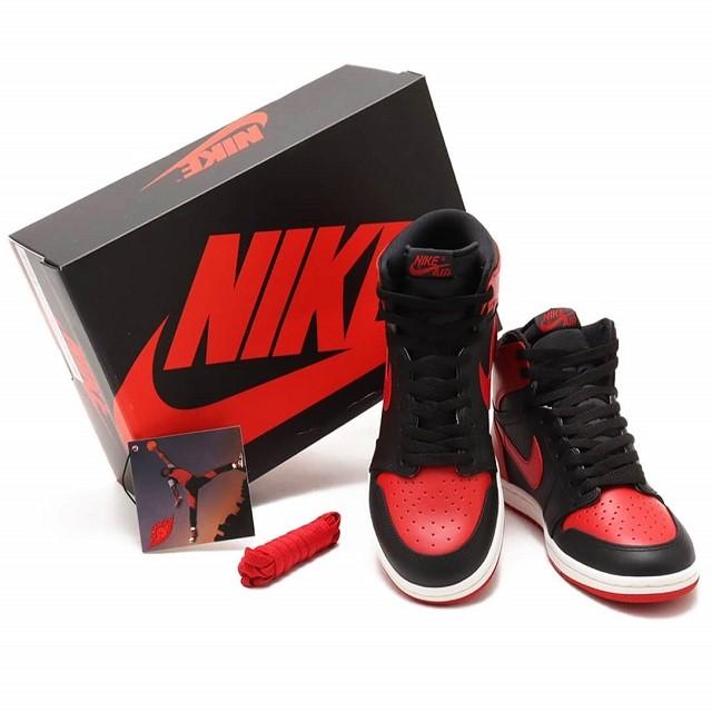 新品 NIKE ナイキ 25SS AIR JORDAN 1 HI 85 BRED 2025 エアジョーダン