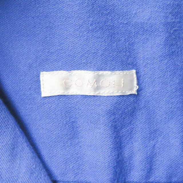 コモリ COMOLI 16AW 日本製 コットンネル スキッパーシャツ J03-02004