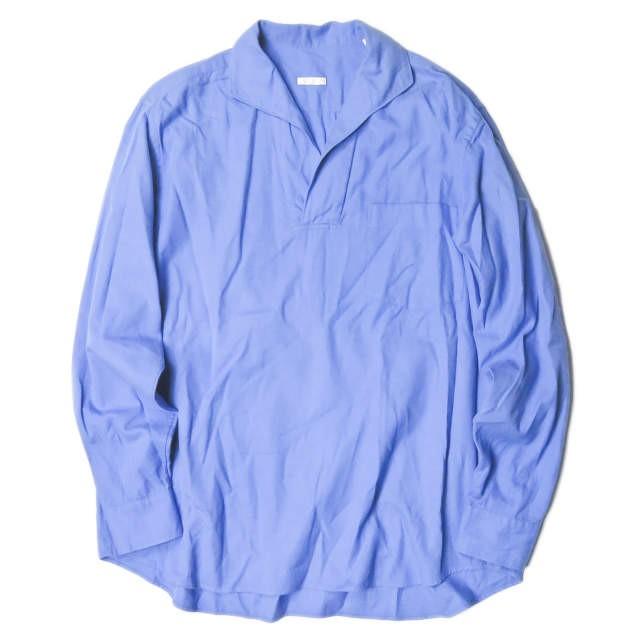 コモリ COMOLI 16AW 日本製 コットンネル スキッパーシャツ J03-02004