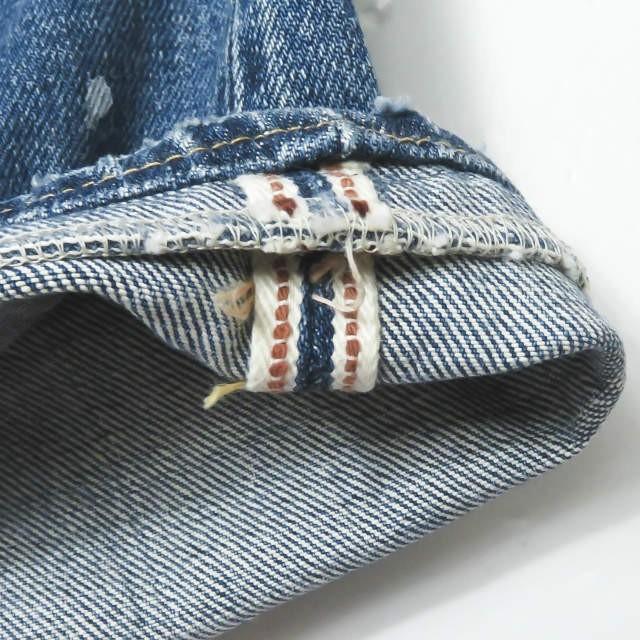 ビズビム visvim 日本製 FLUXUS serge de Nimes(DENIM) パイソンパッチ