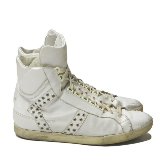 ディオールオム Dior HOMME イタリア製 04SS STRIP期 スタッズ レザー