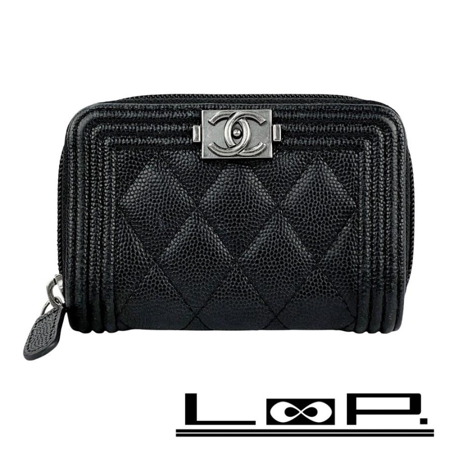 シャネル □美品□ ボーイシャネル コインケース 小銭入れ ココマーク