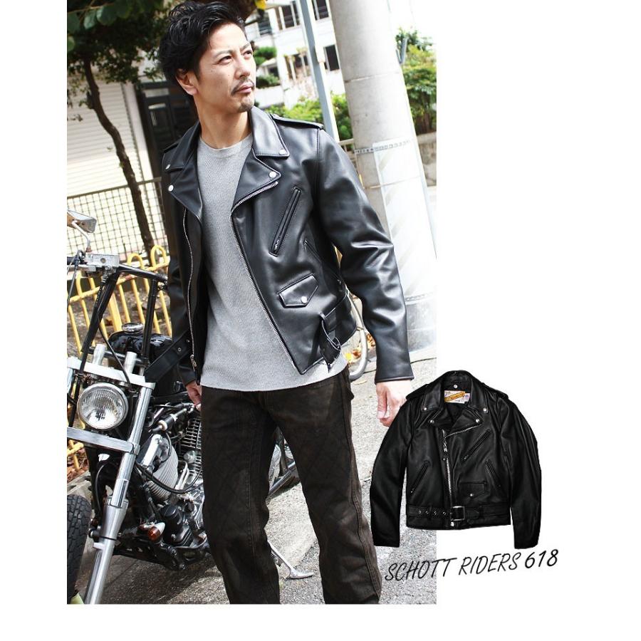Schott N.Y.C（ショット） Schott ダブルライダース 618 ダブル