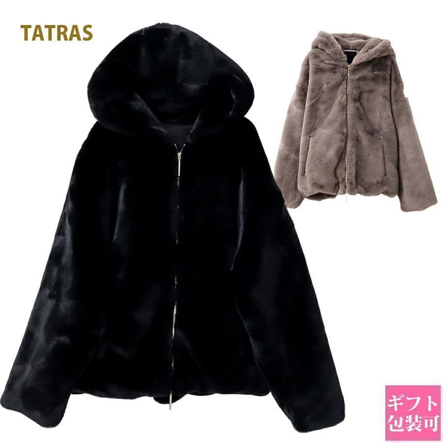 タトラス TATRAS ジャケット レディース ボア フード付き ブルゾン