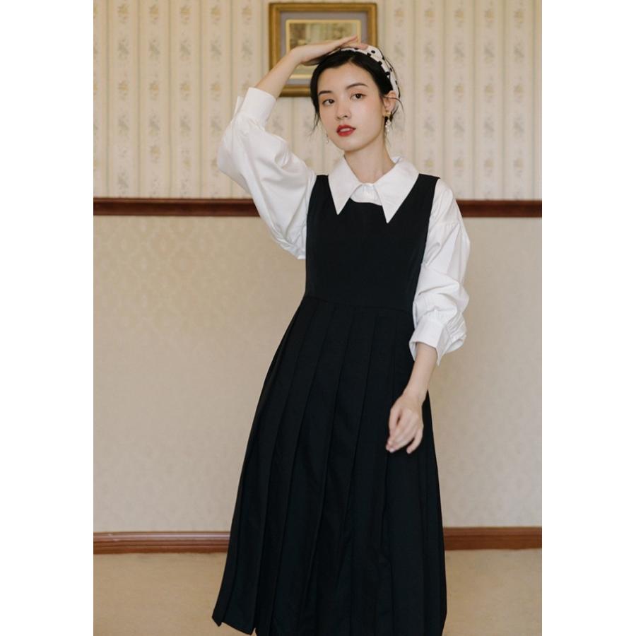 ジャンパースカート セットアップ レディース カジュアル シャツ