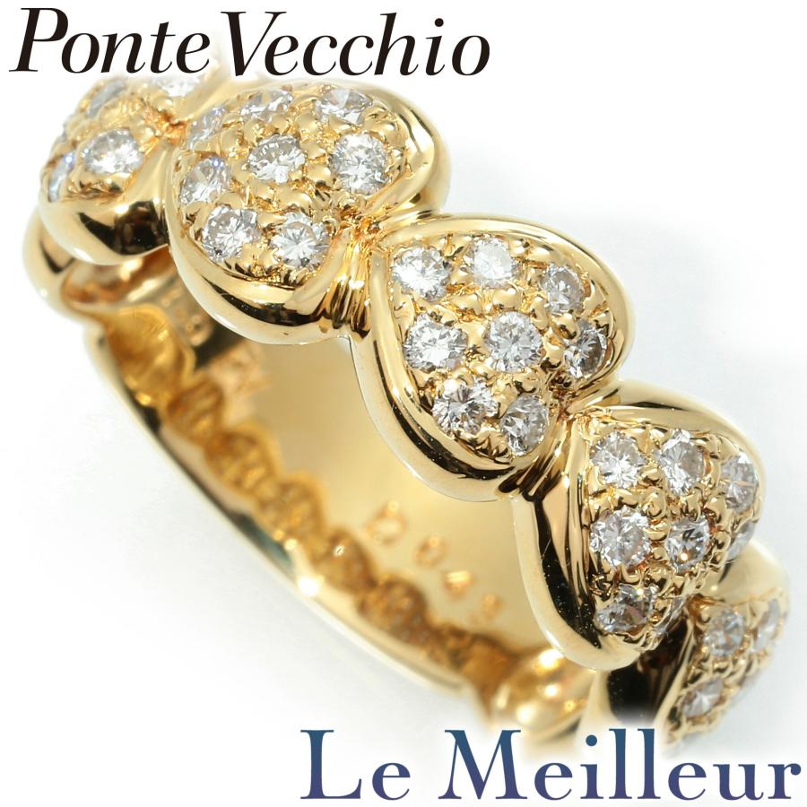 Ponte Vecchio（ポンテヴェキオ） ハートモチーフピンキーリング 指輪