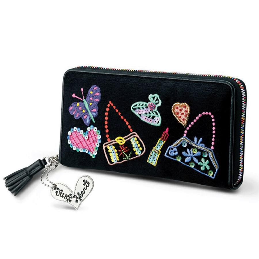 Think Bee!（シンクビー） ブラックポンド ラウンドファスナー長財布