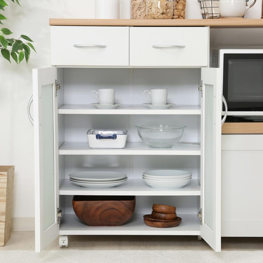 キッチンカウンター レンジ台 食器棚 キッチン 収納 カウンター