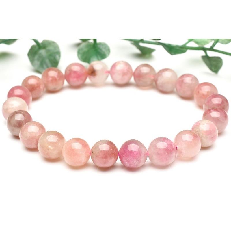 1点物】シリカ共生◇高発色 ウォーターメロントルマリン 8.5mm