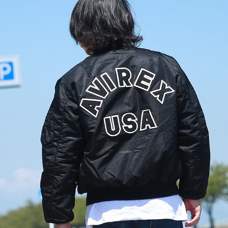 AVIREX（アヴィレックス） アビレックス MA-1 ma1 コマーシャルロゴ